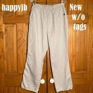 NWOT Chic Vintage 90s Pants Pull On Elastic Waist Gray Size 16P
